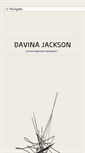 Mobile Screenshot of davinajackson.com